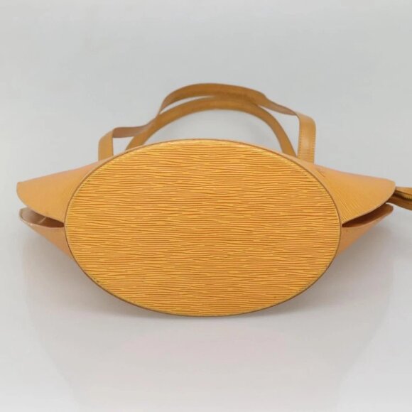 LOUIS VUITTON Epi Saint Jacques Shopping Shoulder Bag Yellow M52269 Auth gh575 - Picture 8 of 15